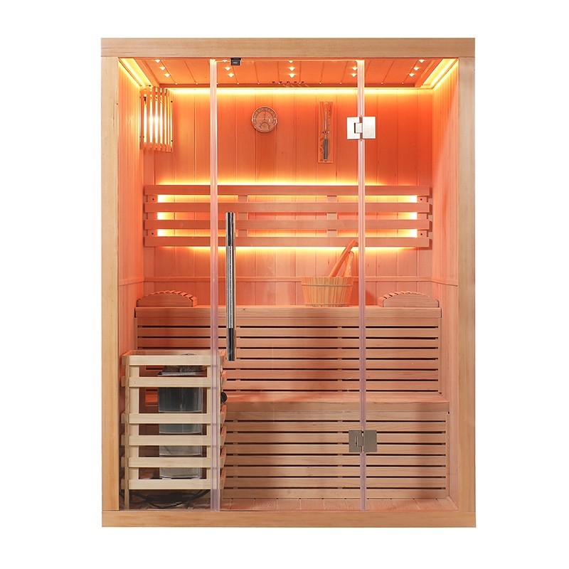 Sauna finlandais Nordica® Vapeur V23 - 2-3 places - 150 x 120 x H.200
