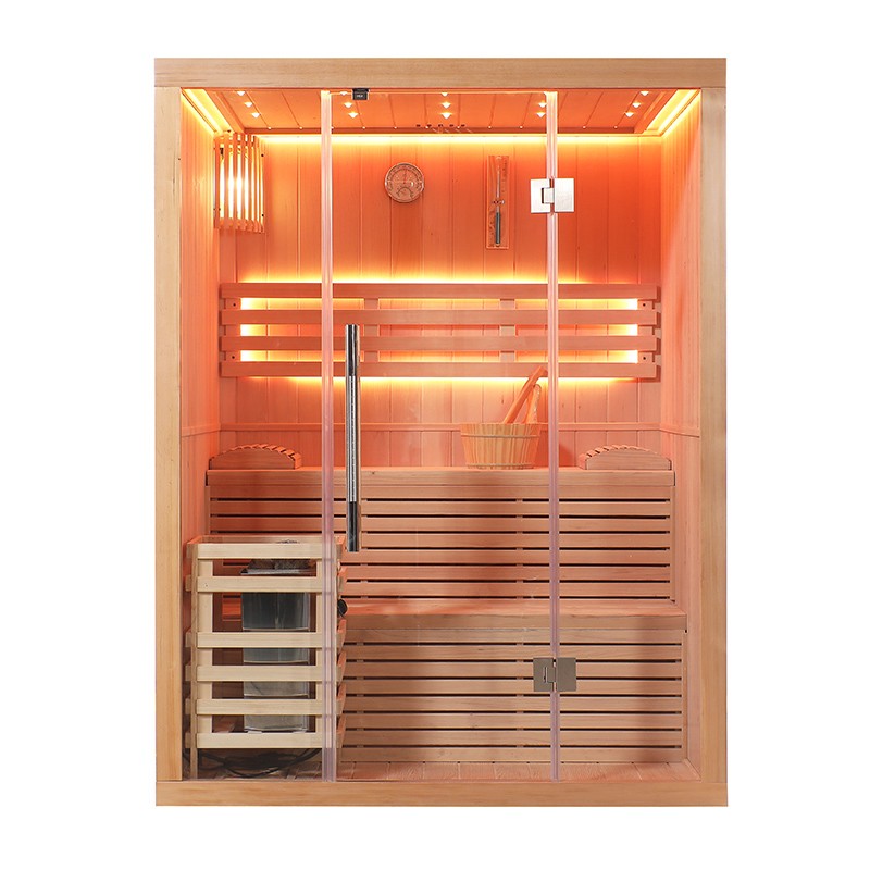 Sauna finlandais Nordica® Vapeur V23 - 2-3 places - 150 x 120 x H.200
