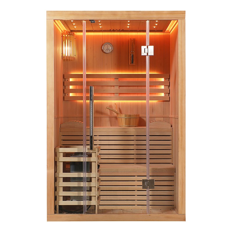 Sauna finlandais Nordica® Vapeur V23-S (1 à 2 places) - 130 x 120 x H.200