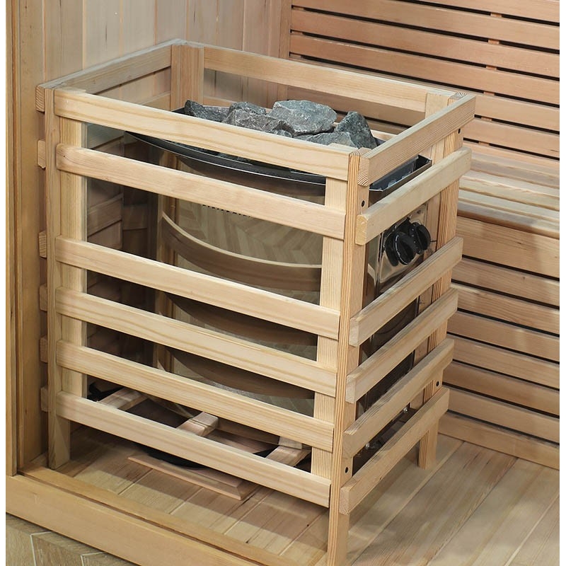 Sauna finlandais Nordica® Vapeur V23-S (1 à 2 places) - 130 x 120 x H.200