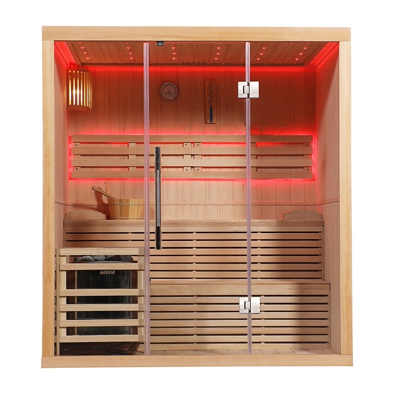 Sauna finlandais Nordica® Vapeur V45 - 4-5 places - 180 x 130 x H.200
