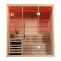 Sauna finlandais Nordica® Vapeur V45 (4 à 5 places) - 180 x 130 x H.200