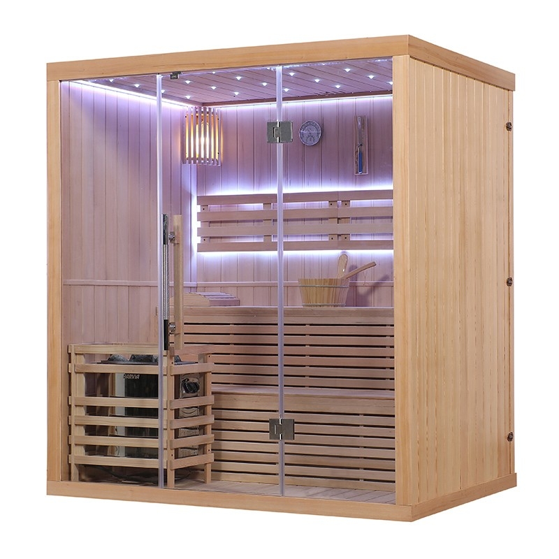 Sauna finlandais Nordica® Vapeur V45 - 4-5 places - 180 x 130 x H.200