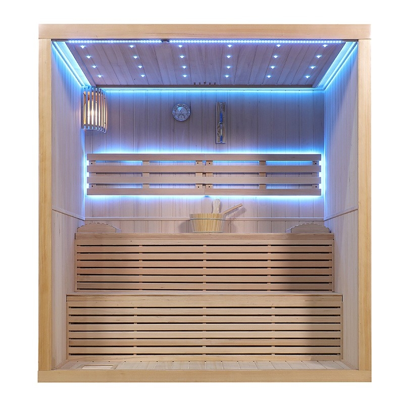 Sauna finlandais Nordica® Vapeur V45 - 4-5 places - 180 x 130 x H.200