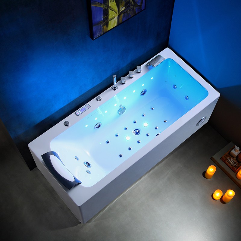 Baignoire balneo HAMILTON 160 droite ARCHIPEL®  160x75