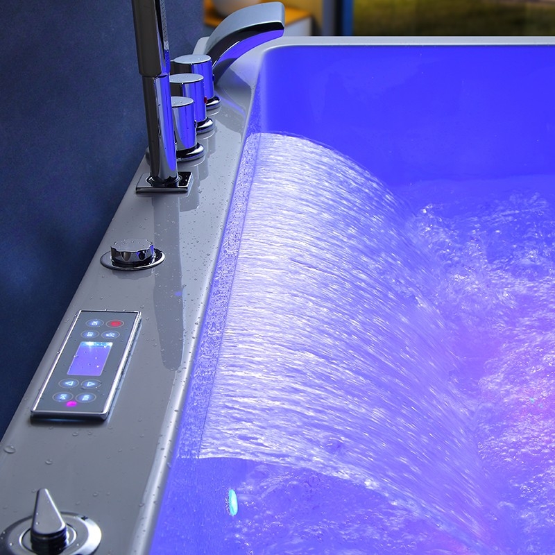 Baignoire balneo HAMILTON 160 droite ARCHIPEL®  160x75