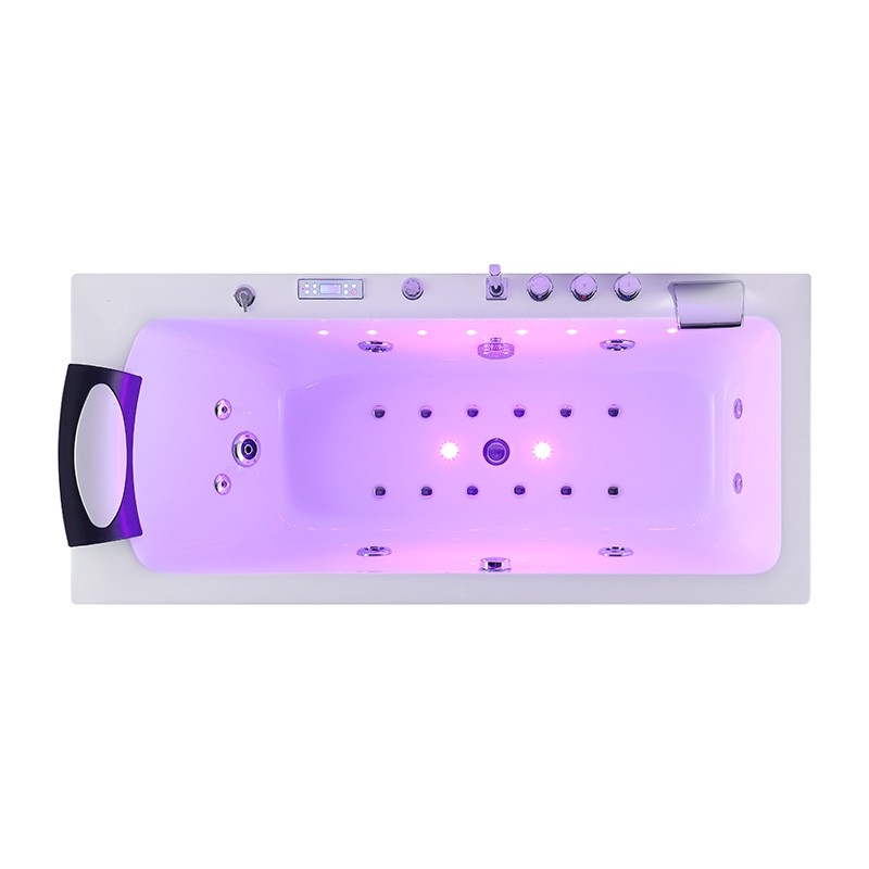 Baignoire balneo HAMILTON 160 droite ARCHIPEL®  160x75