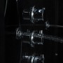 MODELE D'EXPO :Cabine douche Hammam Archipel® Pro 95D BLACK (95x95cm) - 1 place