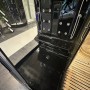 MODELE D'EXPO : Combi Sauna Douche Hammam Boreal® SH220-D Black Edition - droite