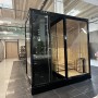 MODELE D'EXPO : Combi Sauna Douche Hammam Boreal® SH220-D Black Edition - droite