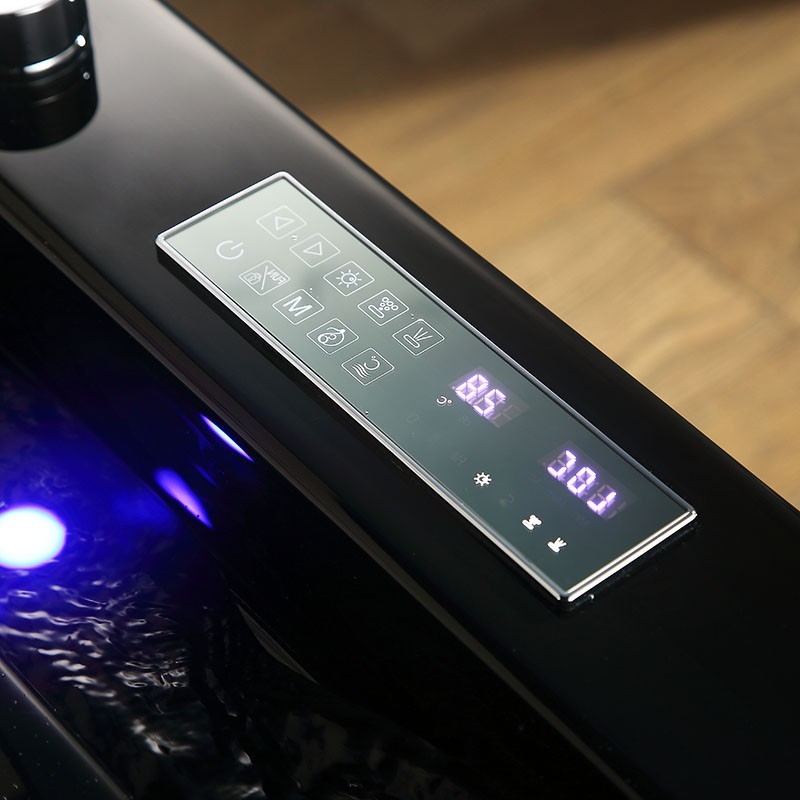 Baignoire balnéo VICTORIA BLACK 2 places 192x142 - Panneau de commande