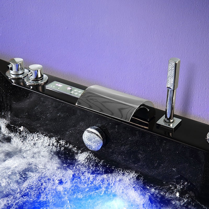 Baignoire balneo Riviera CONCEPT BLACK ARCHIPEL® 180x90