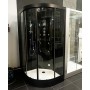 Modéle d'exposition : Cabine douche Hammam Archipel® QDR 100C BLACK