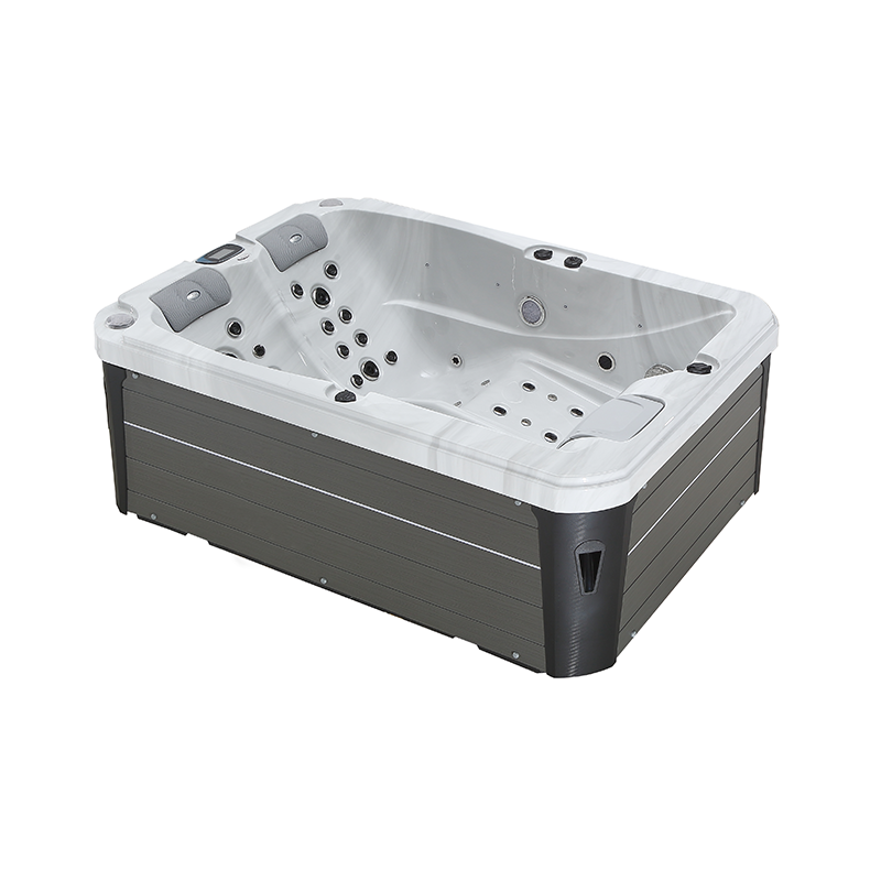 Spa 2 places allongées Archipel® GT2 PRO MAX BLANC MARBRE LED - Spa Thérapeutique Balboa 210x148