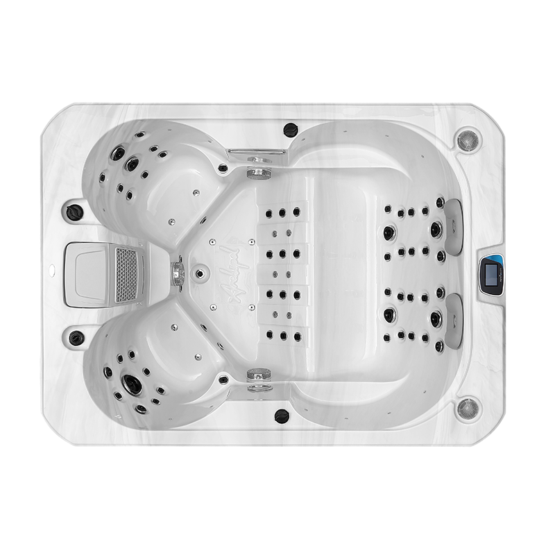 Spa compact 2 à 4 places Archipel® GT4 LED - Spa Thérapeutique Balboa® 215 x 160 cm