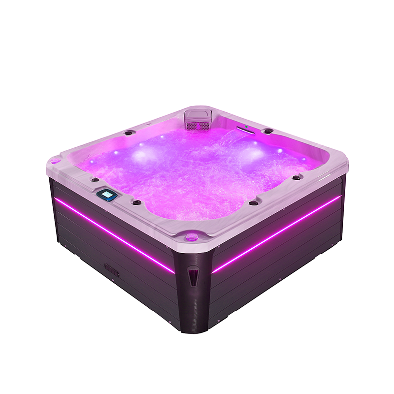 Spa 5 places Archipel® GT5 PRO MAX LED- Spa professionnel Thérapeutique Balboa® 215 x 215 cm