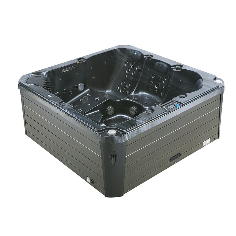 Spa 5 places Archipel® GT5 PRO MAX BLACK LED - Spa Thérapeutique Balboa® 215 x 215 cm