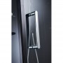 Modèle d'exposition : Cabine douche Hammam DUO Archipel® Pro 145D BLACK (145x95cm) - 2 places