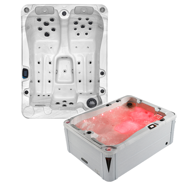 Spa 2-3 places Archipel® G23 VIP BLANC MARBRE - Spa Thérapeutique Balboa 210x158