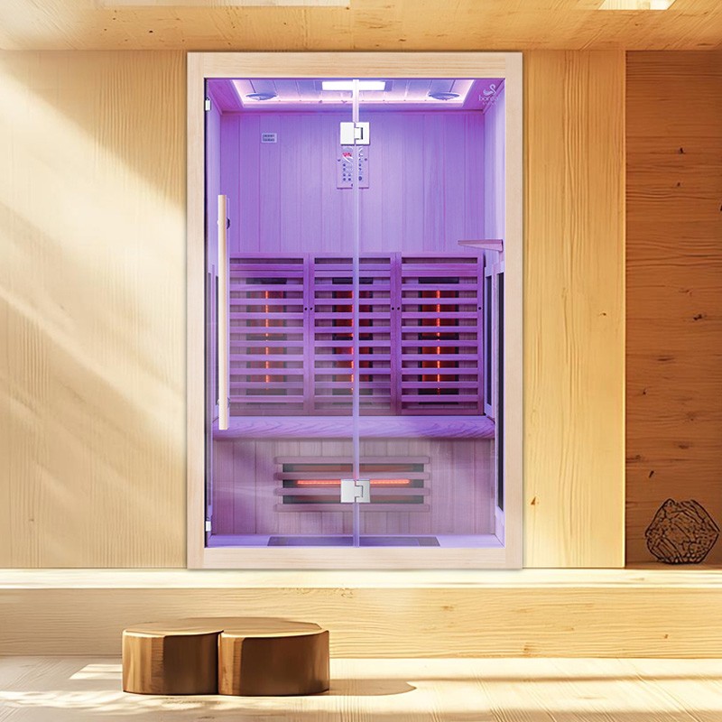 Sauna Infrarouge Boreal® Signature 130 à Spectre Complet - 130x110x205