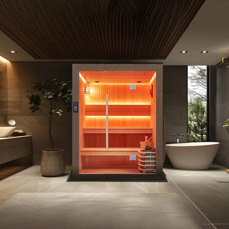 Sauna Boreal® Siberia 165 - 4 places - 165*165*210