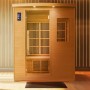 Sauna infrarouge NORDICA® CARBONE 3 PLACES 150x120