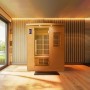 Sauna infrarouge NORDICA® CARBONE IR3 (3 PLACES) - 150x120