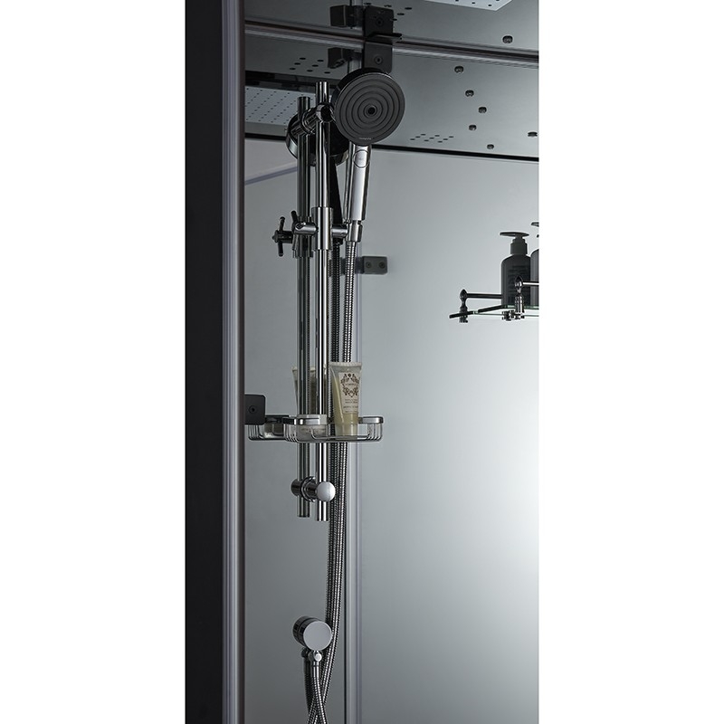 Cabine douche hammam 2 places XDUAL 120 MIRROR Archipel® - 120x80 cm