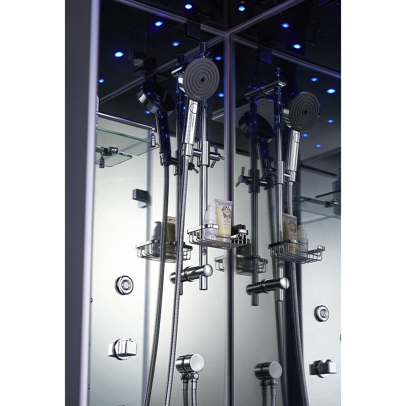 Douche hammam X-ONE 100 MIRROR - 100x90 cm