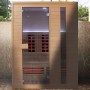 Sauna ​​Infrarouge Boreal® Diffusion 150 - 2 à 3 places à Spectre Complet - ​150x100