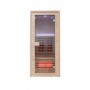 Sauna ​​Infrarouge Boreal® ​Diffusion 90 - 1 place à Spectre Complet - ​90x90