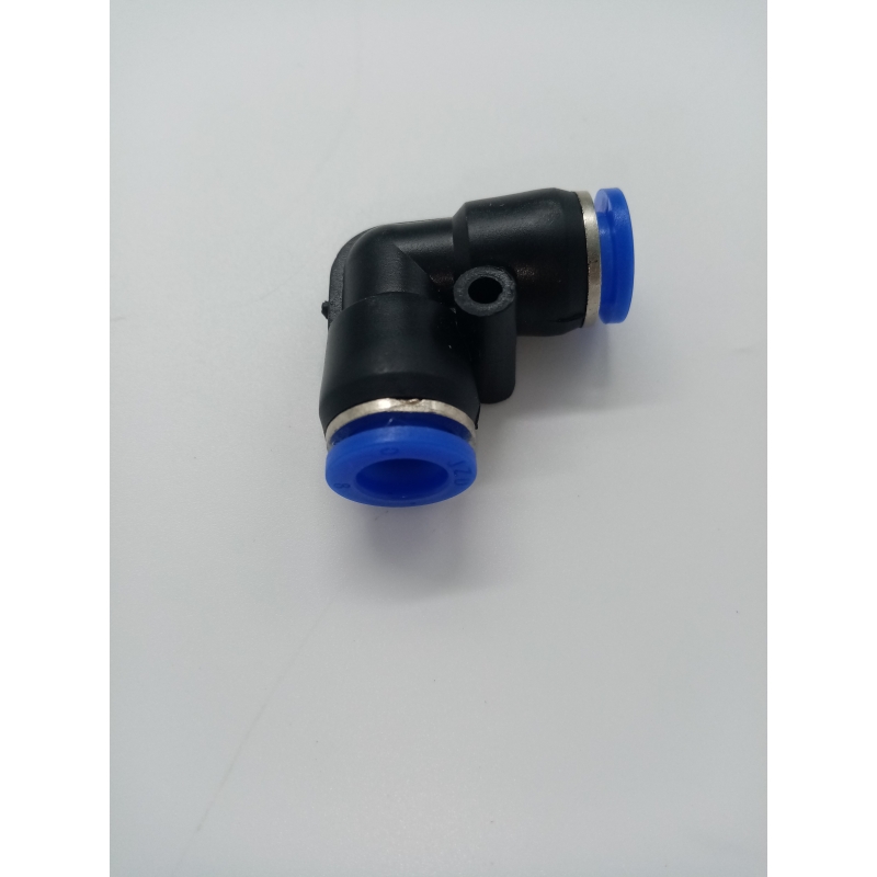 Raccord rapide coudé 8mm pour buse air