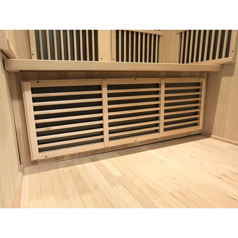 Sauna infrarouge BOREAL®CARBONE IR2 - 2 PLACES 120x100