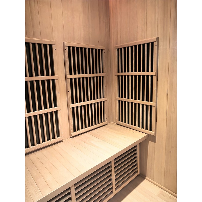 Sauna infrarouge BOREAL®CARBONE IR2 - 2 PLACES 120x100