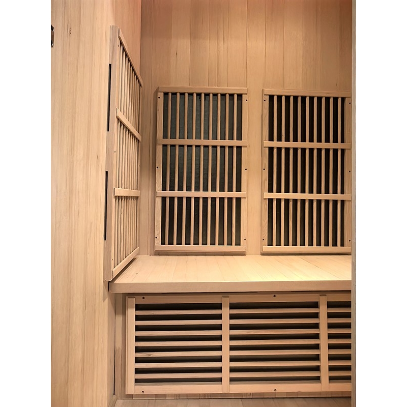 Sauna infrarouge BOREAL®CARBONE IR2 - 2 PLACES 120x100