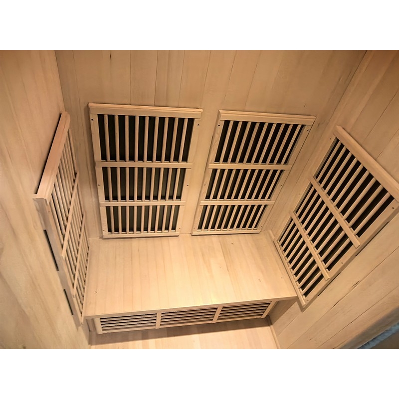 Sauna infrarouge BOREAL®CARBONE IR2 - 2 PLACES 120x100