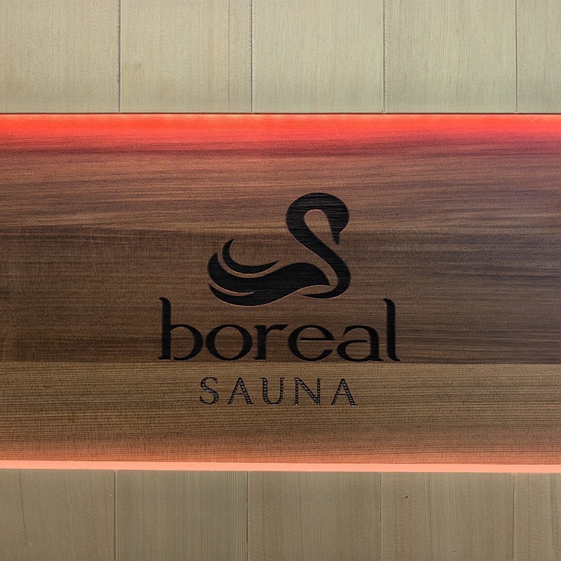 Sauna infrarouge BOREAL®CARBONE IR2 - 2 PLACES 120x100