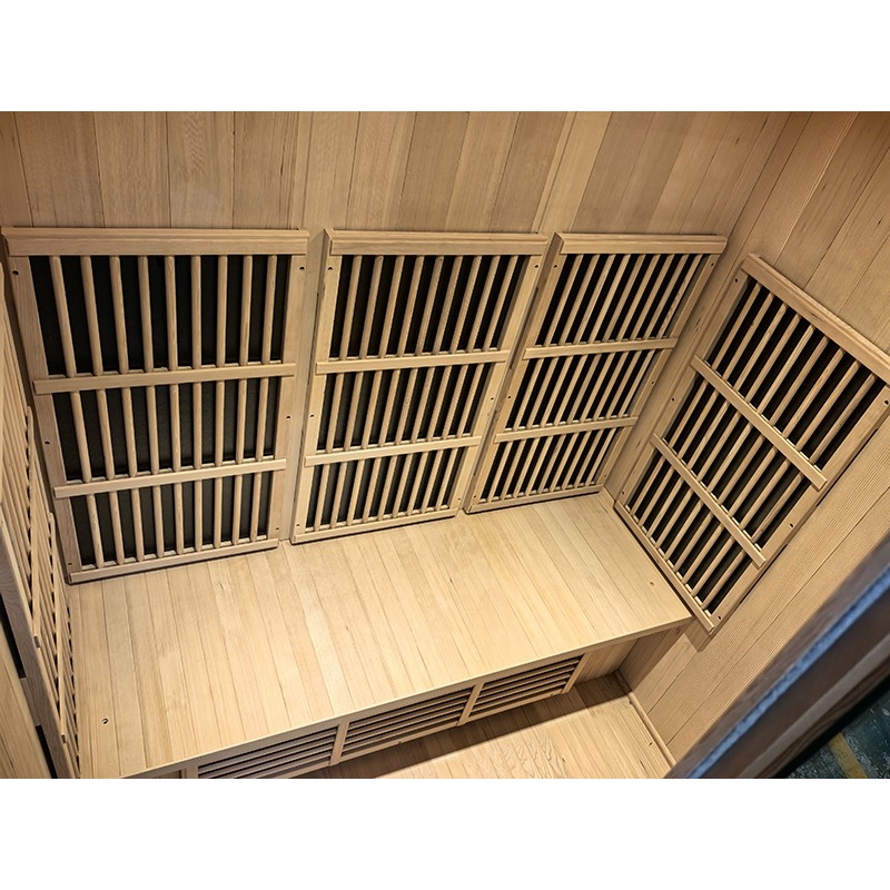 Sauna infrarouge BOREAL® CARBONE IR3 - 3 PLACES 150x120