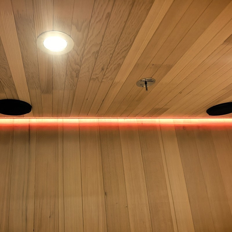 Sauna infrarouge BOREAL® CARBONE IR3 - 3 PLACES 150x120