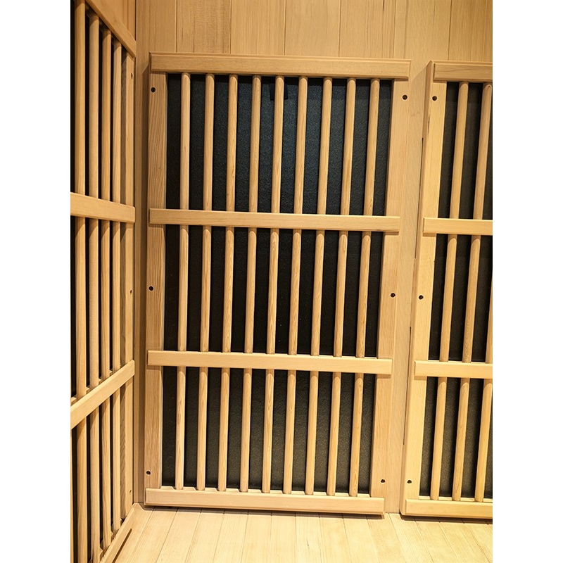 Sauna infrarouge BOREAL® CARBONE IR3 - 3 PLACES 150x120