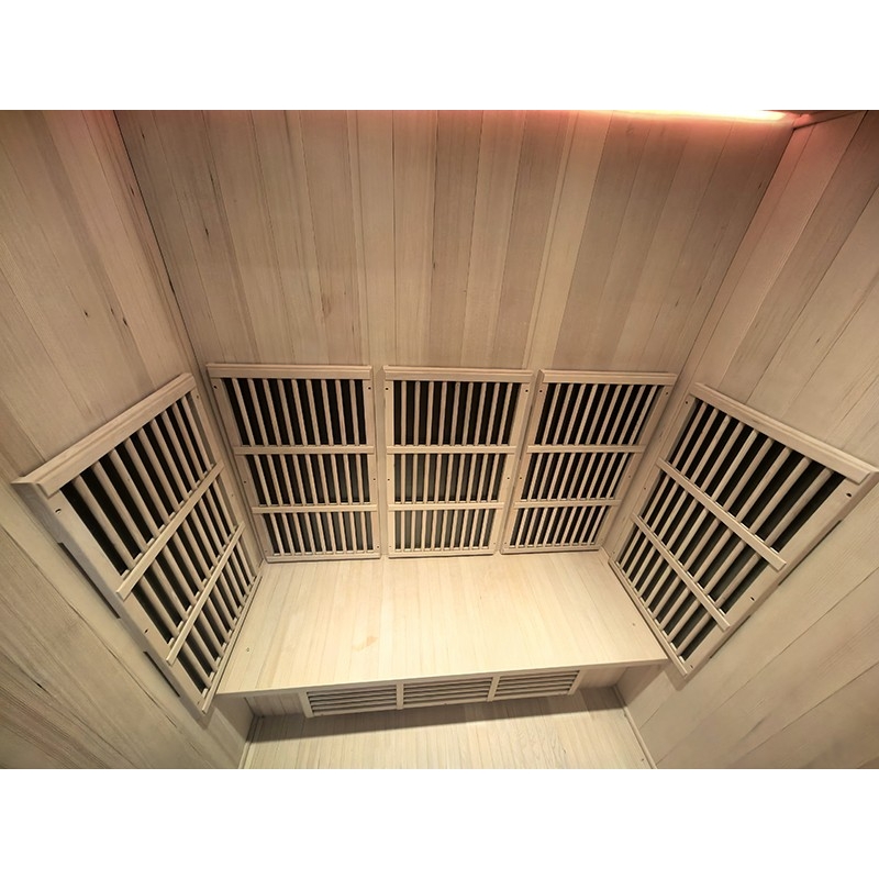 Sauna infrarouge BOREAL® CARBONE IR3 - 3 PLACES 150x120