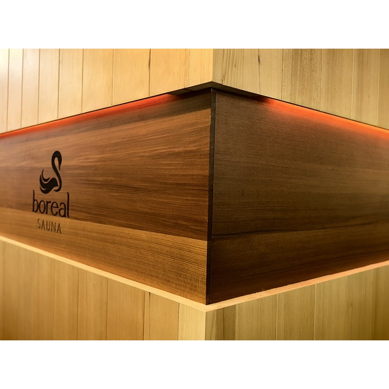 Sauna infrarouge BOREAL® CARBONE IR3 - 3 PLACES 150x120