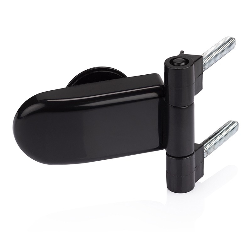 Porte pour hammam PRO BLACK LUXE 100 Norme PMR 100 x 200 cm