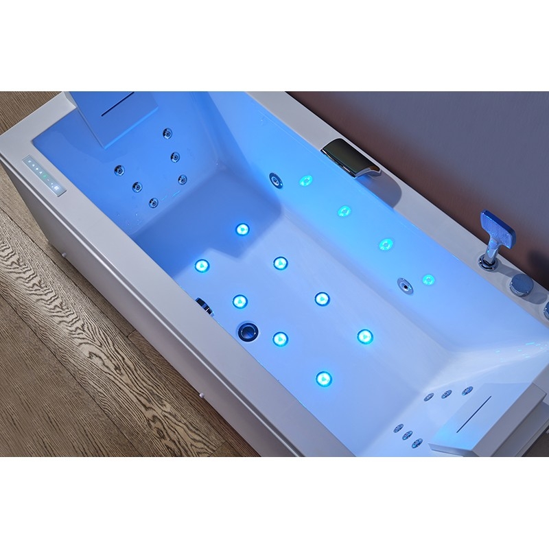 Baignoire balneo EDEN 180 1 à 2 places ARCHIPEL® 180x80