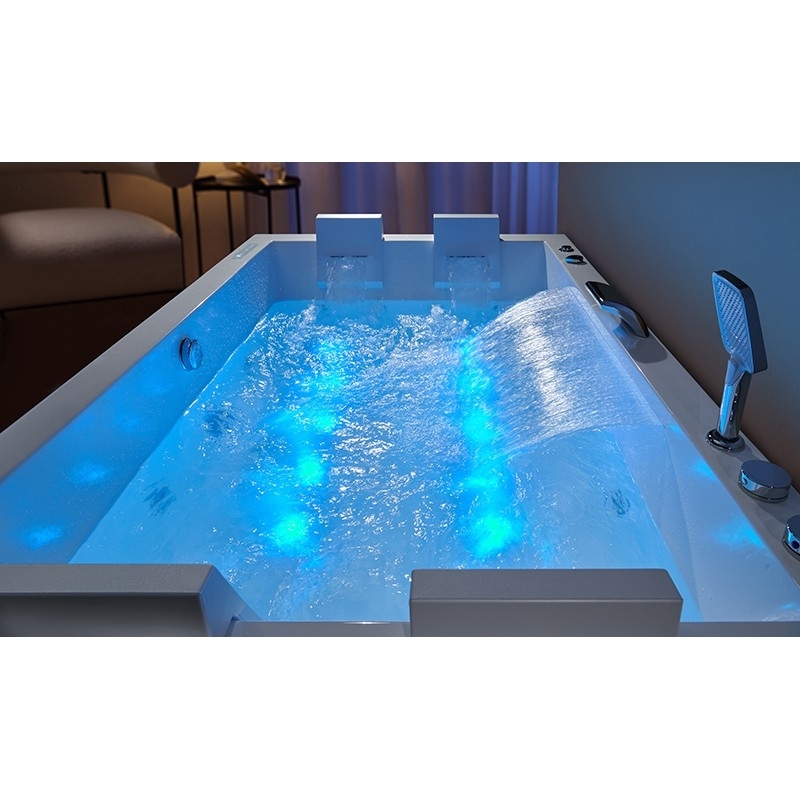 Baignoire balneo EDEN DUO180 1 à 2 places ARCHIPEL® 180x120