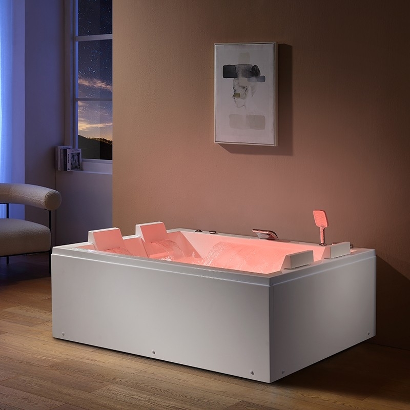 Baignoire balneo EDEN DUO180 1 à 2 places ARCHIPEL® 180x120