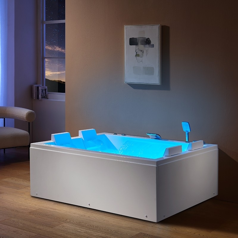 Baignoire balneo EDEN DUO180 1 à 2 places ARCHIPEL® 180x120