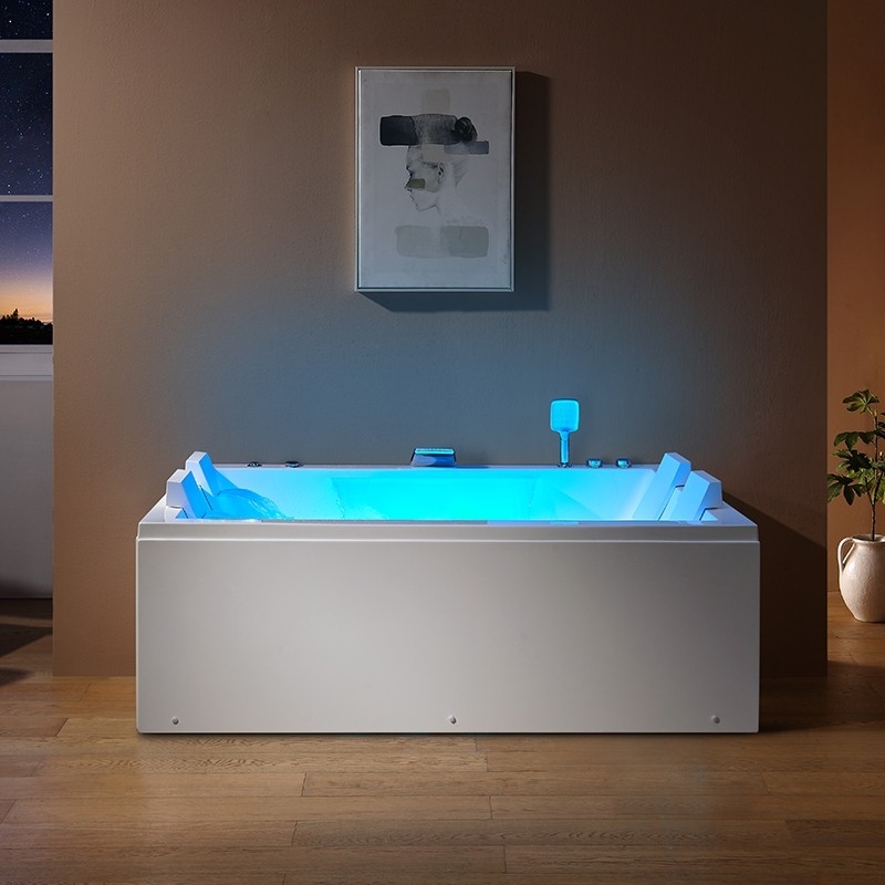 Baignoire balneo EDEN DUO180 1 à 2 places ARCHIPEL® 180x120