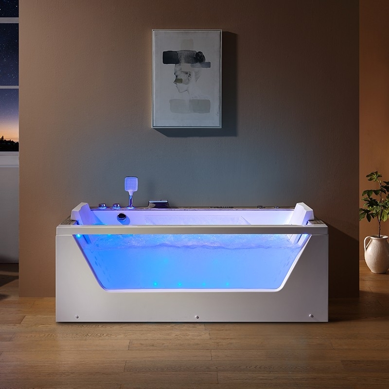 Baignoire balneo AQUAVISTA 180 1 à 2 places ARCHIPEL® 180x90