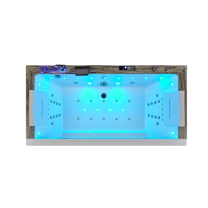 Baignoire balneo AQUAVISTA 180 1 à 2 places ARCHIPEL® 180x90